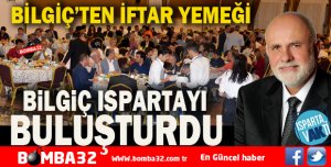 BİLGİÇ’TEN İFTAR YEMEĞİ 