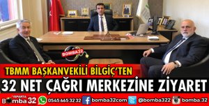 BİLGİÇ'TEN 32 NET ÇAĞRI MERKEZİNE ZİYARET