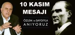 BİLGİÇ'DEN ATATÜRK'Ü ANMA MESAJI