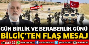BİLGİÇ'TEN BARIŞ PINARI HAREKATI MESAJI