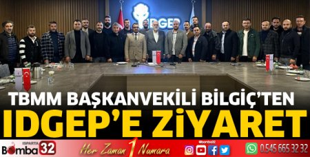 Bilgiç'ten IDGEP'e ziyaret
