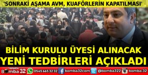Bilim Kurulu üyesi İlhan, vakalar düşmezse alınacak yeni tedbirleri açıkladı