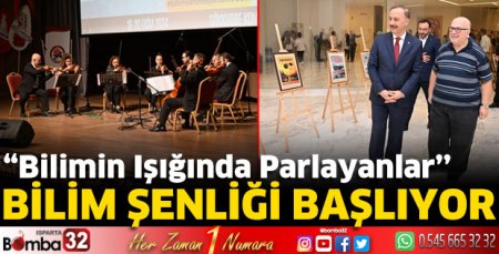 Bilim Şenliği başlıyor