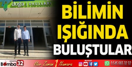Bilimin ışığında buluştular