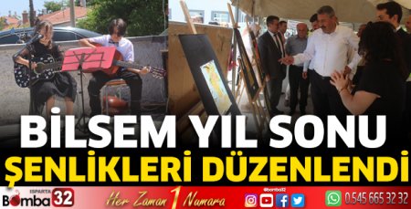 BİLSEM Yıl Sonu Şenlikleri düzenlendi