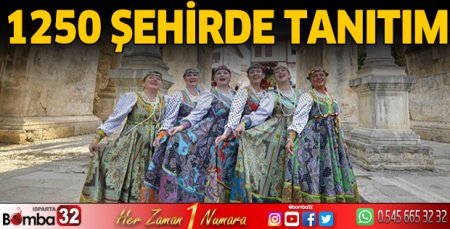 Bin 250 şehirde tanıtım
