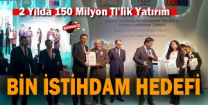 BİN İSTİHDAM HEDEFİ