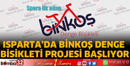 Binkoş Denge Bisikleti Projesi başlıyor