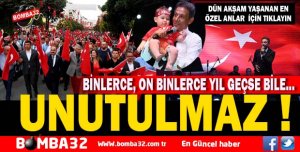BİNLERCE, ON BİNLERCE YIL GEÇSE BİLE...