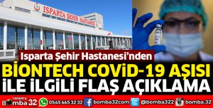 Biontech Covid-19 aşısı ile ilgili önemli açıklama