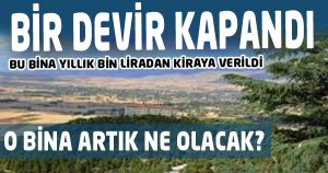 BİR DEVİR KAPANDI