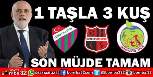 BİR DOKUNUŞLA 3 TAKIMI HAYALLERİNE KAVUŞTURDU