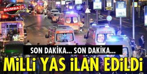 Bir günlük milli yas ilan edildi