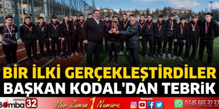 Bir ilki gerçekleştirdiler
