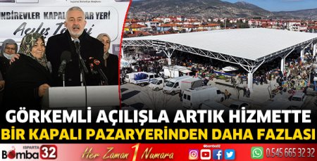 Bir kapalı pazaryerinden fazlası