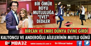 BİR ÖMÜR BOYU BİRLİKLELİĞE EVET DEDİLER