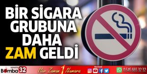 Bir sigara grubuna daha zam geldi