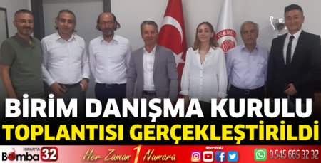 Birim Danışma Kurulu Toplantısı gerçekleştirildi