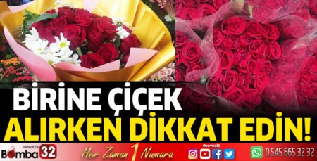 Birine çiçek gönderirken dikkat edin!