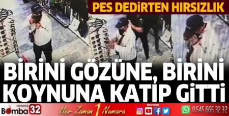 Birini gözüne, diğerini koynuna katıp gitti