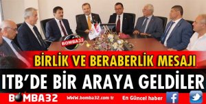 BİRLİK MESAJI VERDİLER