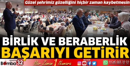 Birlik ve beraberlik başarıyı getirir