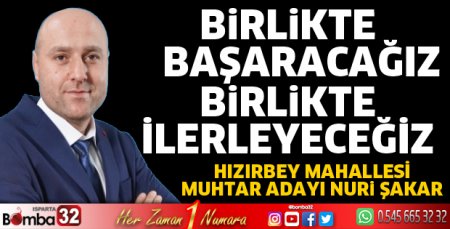 Birlikte başaracağız birlikte ilerleyeceğiz