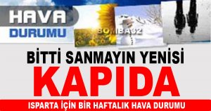 BİTTİ SANMAYIN YENİSİ KAPIDA 