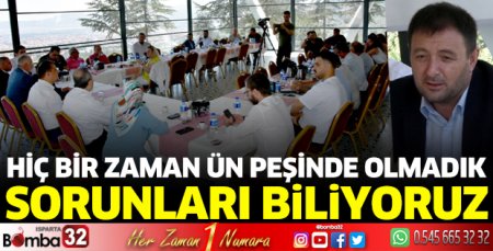 Biz hiç bir zaman ün peşinde olmadık