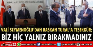 BİZ HİÇ YALNIZ BIRAKMADINIZ