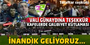 TARAFTAR COŞKULU  32 GENÇLİK 