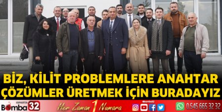 Biz, kilit problemlere anahtar çözümler üretmek için buradayız