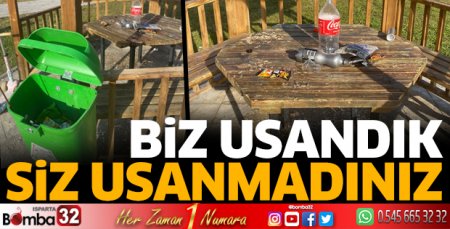 Biz usandık siz usanmadınız