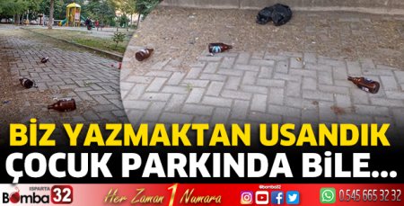 Biz yazmaktan usandık
