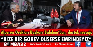 BİZE BİR GÖREV DÜŞERSE EMRİNDEYİZ