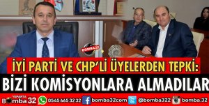 BİZİ KOMİSYONLARA ALMADILAR