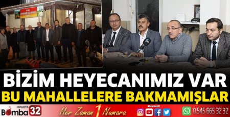 Bizim heyecanımız var 