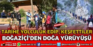 BOĞAZİÇİ KOLEJİ ÖĞRENCİLERİNDEN DOĞA YÜRÜYÜŞÜ