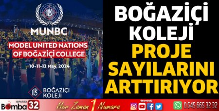 Boğaziçi Koleji proje sayılarını arttırıyor
