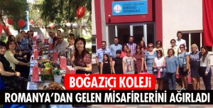 BOĞAZİÇİ KOLEJİ  ROMANYA'DAN GELEN MİSAFİRLERİ AĞIRLADI