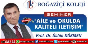 BOĞAZİÇİ KOLEJİ SEMİNER DÜZENLİYOR