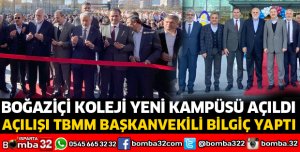 BOĞAZİÇİ KOLEJİ YENİ KAMPÜSÜ AÇILDI