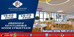 BOĞAZİÇİ KOLEJİNDE ANAOKULU KAYITLARI DEVAM EDİYOR 