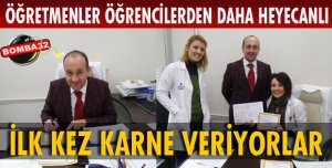 BOĞAZİÇİ KOLEJİ'NDE KARNE HEYECANI