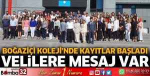 Boğaziçi Koleji'nde kayıtlar başladı
