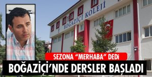 BOĞAZİÇİ'NDE DERSLER BAŞLADI
