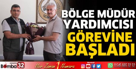 Bölge Müdür Yardımcısı görevine başladı