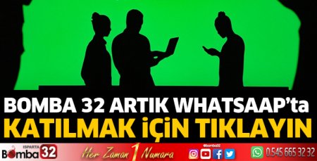 Bomba 32 artık WhatsApp'ta