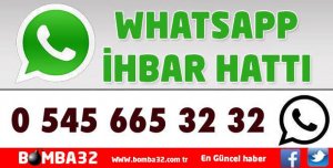 BOMBA 32 WHATSAPP İHBAR HATTI KURULDU