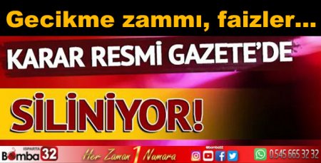 Borçların Yüzde 50'si siliniyor